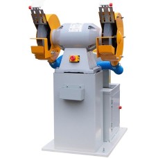 Двухдисковый шлифовальный станок с пылесосом VISPROM BKL-3000