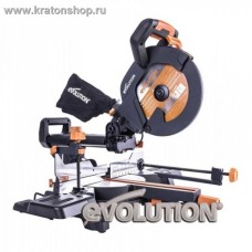 Пила торцовочная EVOLUTION R255-SMS+