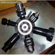 Револьверная головка в заднюю бабку МК2, 6 поз. D63,5mm