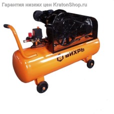 Компрессор с ременной передачей ВИХРЬ КМП-400/50P