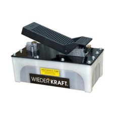 Насос гидравлический с пневмоприводом WiederKraft  WDK-85100, ножное управление