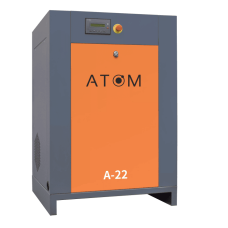 Компрессор винтовой АТОМ А-22 8 бар с частотным преобразователем