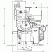 Двигатель бензиновый Grost GX 390 (S тип), аналог HONDA