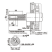 Двигатель бензиновый Loncin G420FD (I тип)