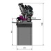 Ленточная пила по металлу Optimum OPTIsaw SD 281V
